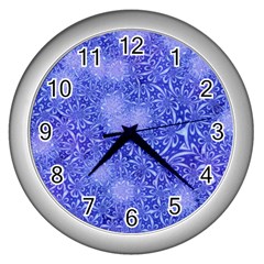 Retro-01 Wall Clock (silver) by nateshop