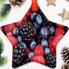 Berries-01 Ornament (star) by nateshop