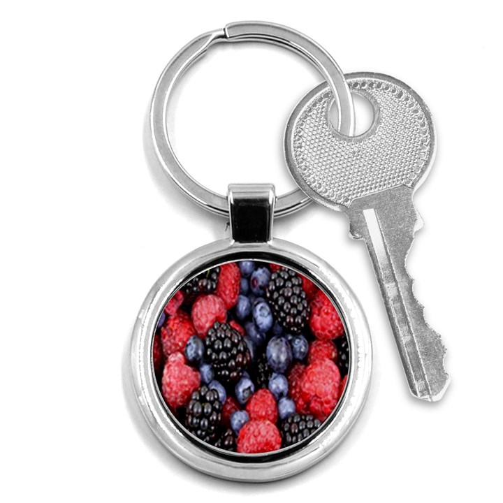 Berries-01 Key Chain (Round)