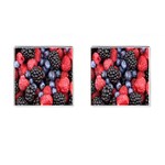 Berries-01 Cufflinks (Square) Front(Pair)