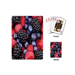 Berries-01 Playing Cards Single Design (mini) by nateshop