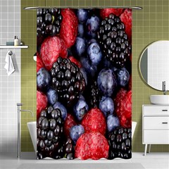 Berries-01 Shower Curtain 48  X 72  (small)  by nateshop