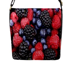 Berries-01 Flap Closure Messenger Bag (l) by nateshop