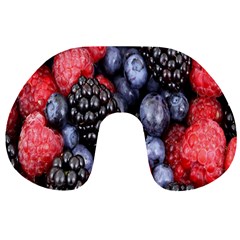 Berries-01 Travel Neck Pillow by nateshop