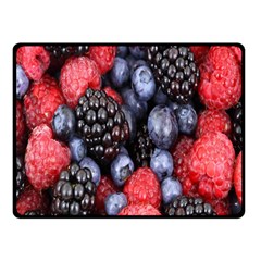 Berries-01 Two Sides Fleece Blanket (small) by nateshop