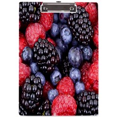 Berries-01 A4 Acrylic Clipboard by nateshop