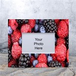 Berries-01 White Tabletop Photo Frame 4 x6  Front