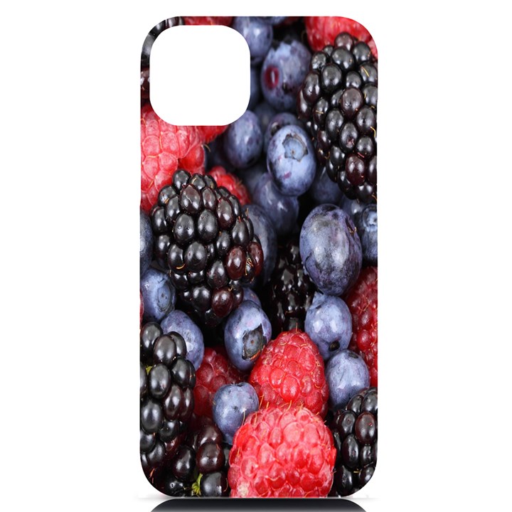 Berries-01 iPhone 14 Plus Black UV Print Case