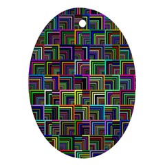 Wallpaper-background-colorful Ornament (oval) by Bedest