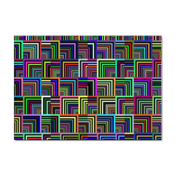 Wallpaper-background-colorful Sticker A4 (100 pack)