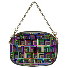 Wallpaper-background-colorful Chain Purse (one Side) by Bedest