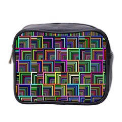 Wallpaper-background-colorful Mini Toiletries Bag (two Sides) by Bedest