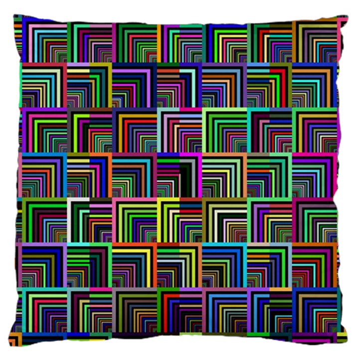 Wallpaper-background-colorful Large Cushion Case (One Side)