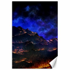 Landscape-sci-fi-alien-world Canvas 20  X 30  by Bedest