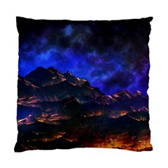 Landscape-sci-fi-alien-world Standard Cushion Case (one Side) by Bedest