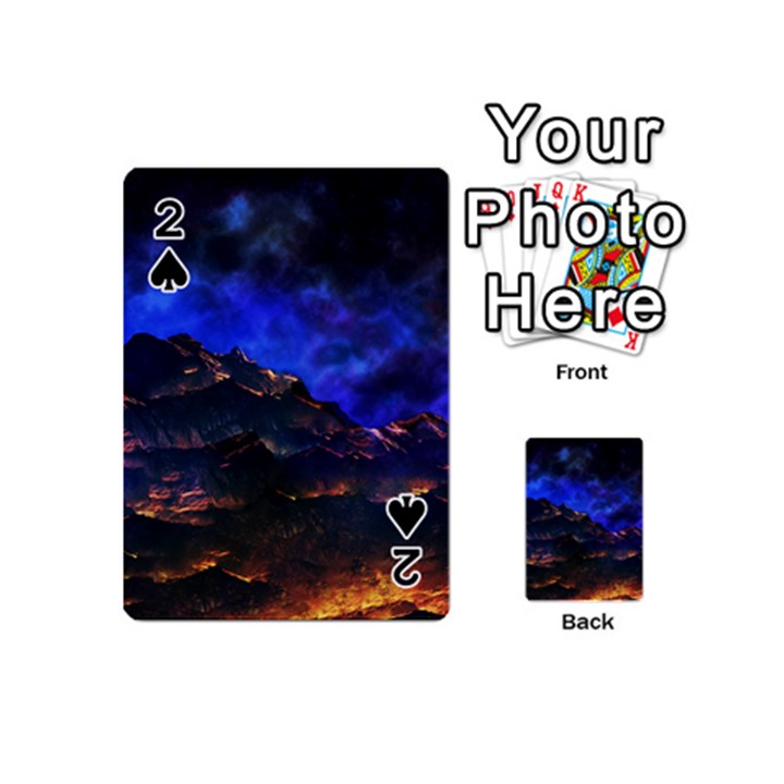 Landscape-sci-fi-alien-world Playing Cards 54 Designs (Mini)