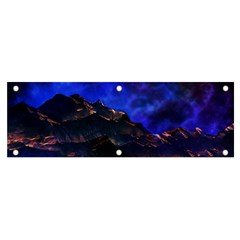 Landscape-sci-fi-alien-world Banner And Sign 6  X 2  by Bedest