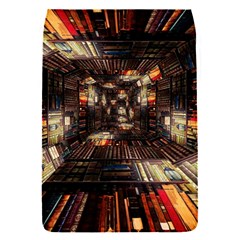 Library-tunnel-books-stacks Removable Flap Cover (s) by Bedest