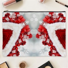 Christmas-background-tile-gifts Cosmetic Bag (xxxl)