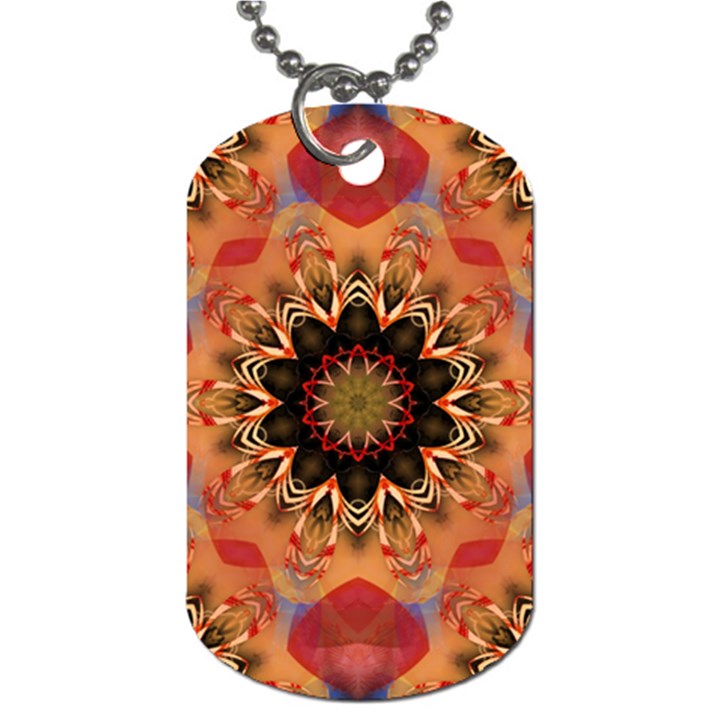 Abstract-kaleidoscope-design Dog Tag (One Side)