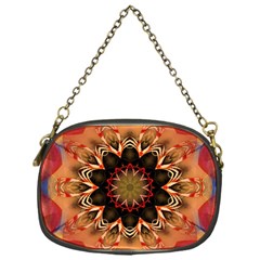 Abstract-kaleidoscope-design Chain Purse (one Side) by Bedest