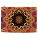 Abstract-kaleidoscope-design Cosmetic Bag (XXL) Front