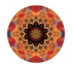 Abstract-kaleidoscope-design Mini Round Pill Box (pack Of 5) by Bedest