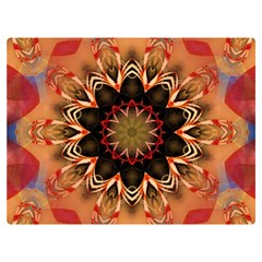 Abstract-kaleidoscope-design Two Sides Premium Plush Fleece Blanket (extra Small) by Bedest