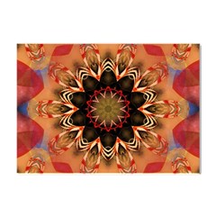 Abstract-kaleidoscope-design Crystal Sticker (a4)