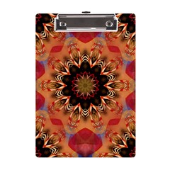 Abstract-kaleidoscope-design A5 Acrylic Clipboard by Bedest