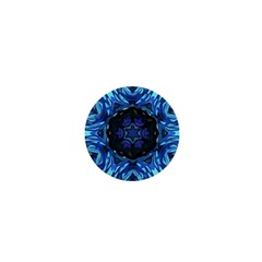 Background-blue-flower 1  Mini Buttons by Bedest