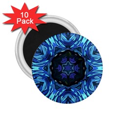 Background-blue-flower 2 25  Magnets (10 Pack) 