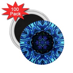 Background-blue-flower 2 25  Magnets (100 Pack)  by Bedest