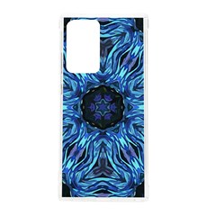 Background-blue-flower Samsung Galaxy Note 20 Ultra Tpu Uv Case by Bedest