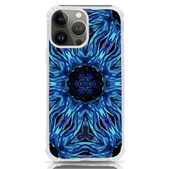 Background-blue-flower Iphone 13 Pro Max Tpu Uv Print Case by Bedest