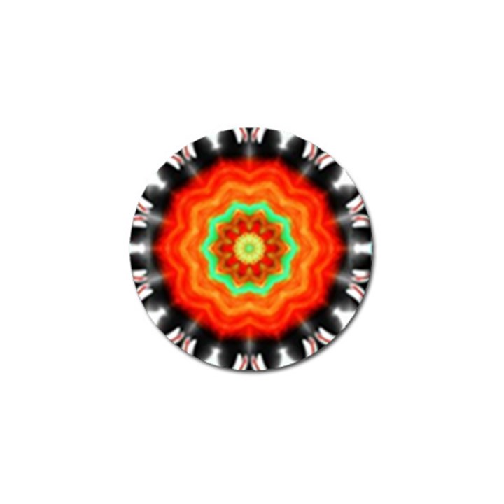 Abstract-kaleidoscope-colored Golf Ball Marker (10 pack)