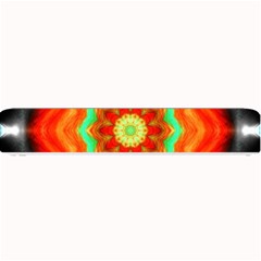 Abstract-kaleidoscope-colored Small Bar Mat by Bedest