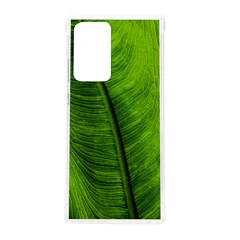 Green-leaf-plant-freshness-color Samsung Galaxy Note 20 Ultra Tpu Uv Case by Bedest