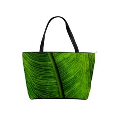 Green-leaf-plant-freshness-color Classic Shoulder Handbag by Bedest