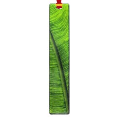 Green-leaf-plant-freshness-color Large Book Marks by Bedest