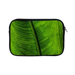 Green-leaf-plant-freshness-color Apple Ipad Mini Zipper Cases by Bedest