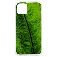 Green-leaf-plant-freshness-color Iphone 12/12 Pro Tpu Uv Print Case by Bedest