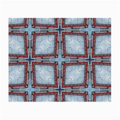 Pattern-cross-geometric-shape Small Glasses Cloth (2 Sides) by Bedest