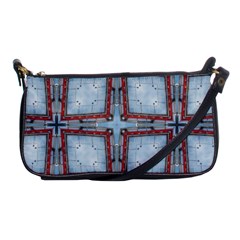 Pattern-cross-geometric-shape Shoulder Clutch Bag by Bedest