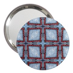 Pattern-cross-geometric-shape 3  Handbag Mirrors by Bedest