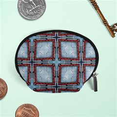 Pattern-cross-geometric-shape Accessory Pouch (small) by Bedest