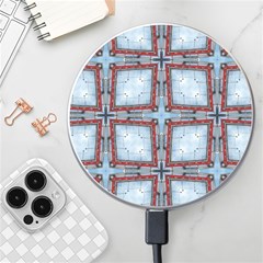 Pattern-cross-geometric-shape Wireless Fast Charger(white) by Bedest