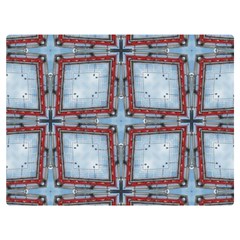 Pattern-cross-geometric-shape Premium Plush Fleece Blanket (extra Small) by Bedest