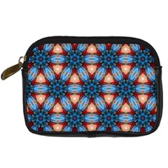 Pattern-tile-background-seamless Digital Camera Leather Case