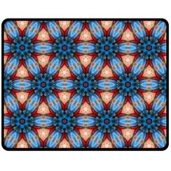 Pattern-tile-background-seamless Two Sides Fleece Blanket (Medium)